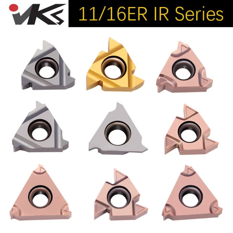 11ER/IR ISO 0.5/0.75/1.0/1.25/1.5/2.0/2.5/3.0/3.5 Threading Carbide Inserts for Steel/Stainless/Cast Iron/Aluminum Metal
11ER/IR ISO 0.5/0.75/1.0/1.25/1.5/2.0/2.5/3.0/3.5 Threading Carbide Inserts for Steel/Stainless/Cast Iron/Aluminum Metal