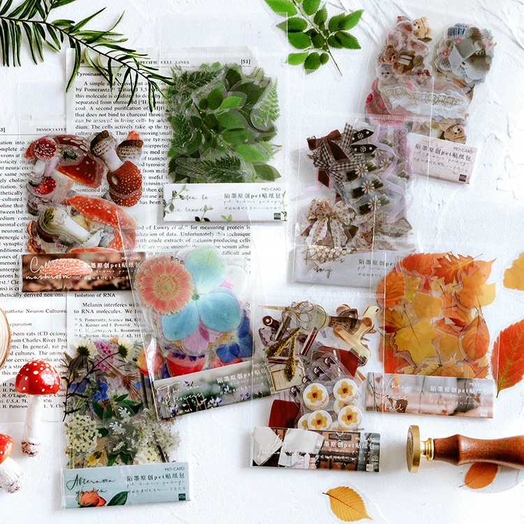 40pcs/bag Plant Flower Mushroom Ginkgo Pet Deco Diary Stickers Scrapbooking Planner Decorative Stationery Stickers
40pcs/bag Plant Flower Mushroom Ginkgo Pet Deco Diary Stickers Scrapbooking Planner Decorative Stationery Stickers