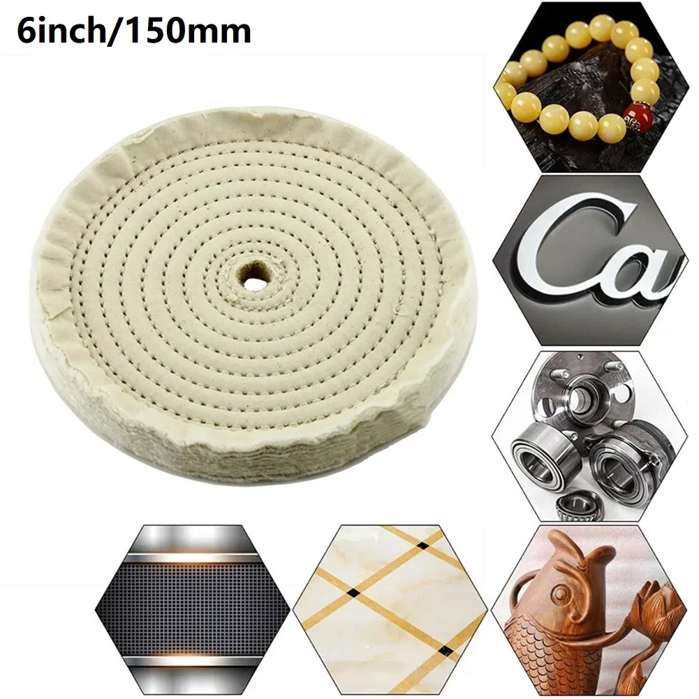 50Ply Soft Cotton Cloth Buffing Wheel Polishing Pad For Grinder Gold Silver Jewelry Mirror Polish Grinder Pad Abrasive Tool
50Ply Soft Cotton Cloth Buffing Wheel Polishing Pad For Grinder Gold Silver Jewelry Mirror Polish Grinder Pad Abrasive Tool