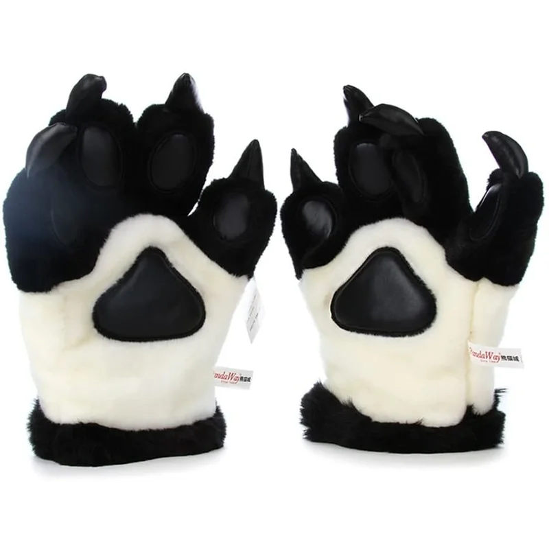 1 Pair of Cute Simulation Panda Claw Mascot Accessories Cosplay Props Plush Toys Tiger Claw Plush Gloves
1 Pair of Cute Simulation Panda Claw Mascot Accessories Cosplay Props Plush Toys Tiger Claw Plush Gloves