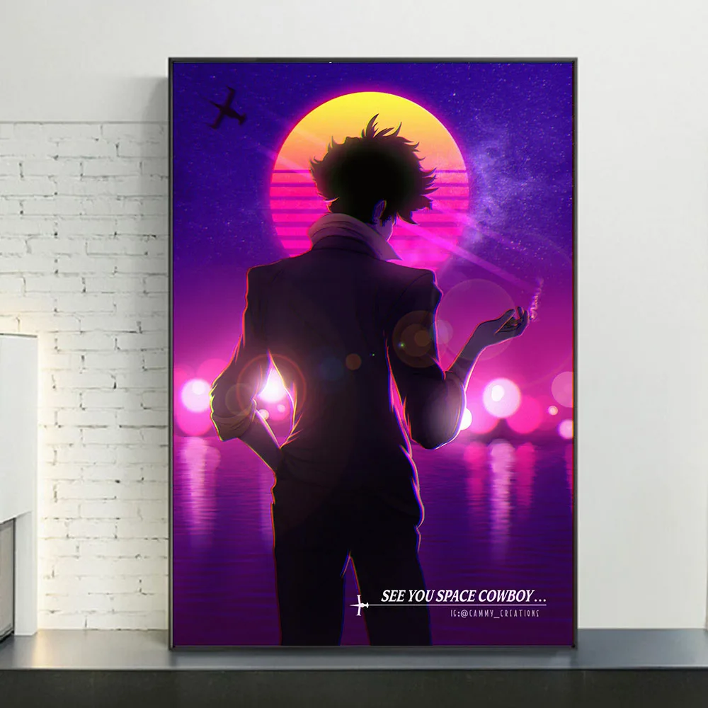 Spike Retro Vapourwave Anime Poster and prints Canvas Painting Wall Art Pictures Living Room Home Decor Cuadros
Spike Retro Vapourwave Anime Poster and prints Canvas Painting Wall Art Pictures Living Room Home Decor Cuadros