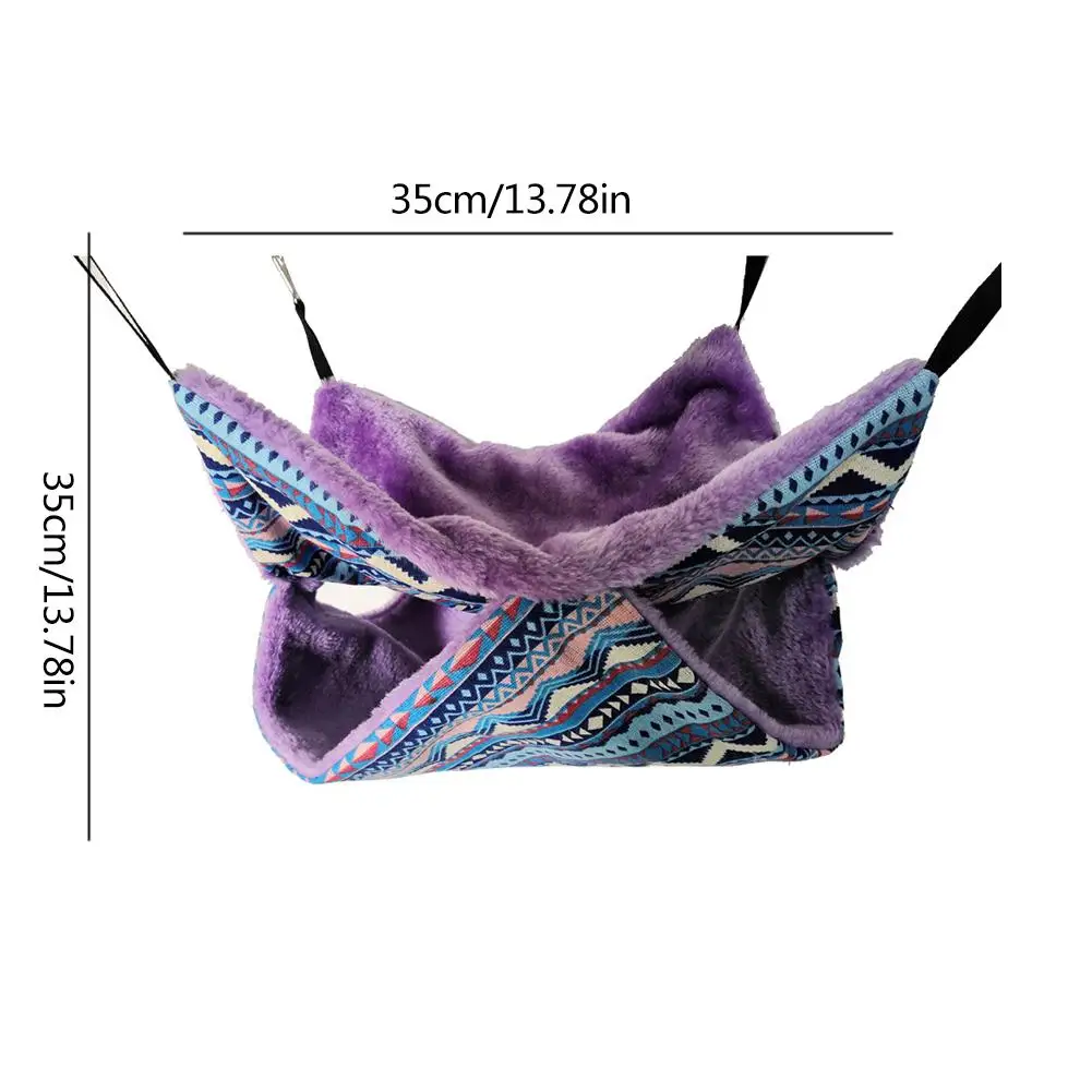 Pet Cage Hammock Small Pet Cage Hammock Warm Double Mezzanine Hammock Small Pet Hammock Hanging Squirrel Sleeping Bag
Pet Cage Hammock Small Pet Cage Hammock Warm Double Mezzanine Hammock Small Pet Hammock Hanging Squirrel Sleeping Bag
