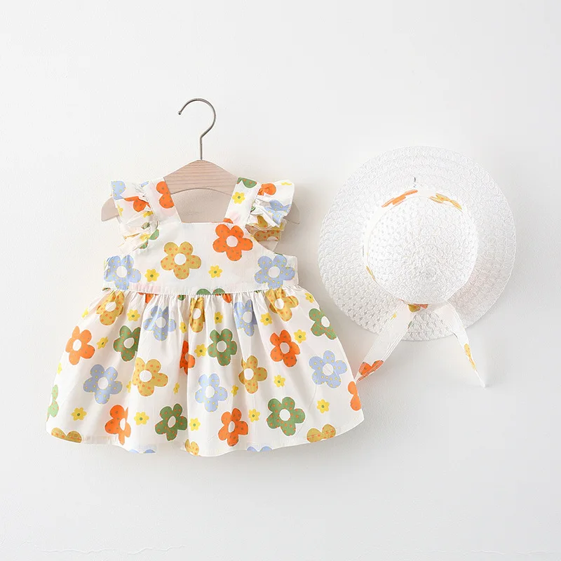 BKCS-002 New Children Summer Sleeveless Dress with Sunhat Girls Cute Clothing Princess Fashion Ball Gown Tutu
BKCS-002 New Children Summer Sleeveless Dress with Sunhat Girls Cute Clothing Princess Fashion Ball Gown Tutu