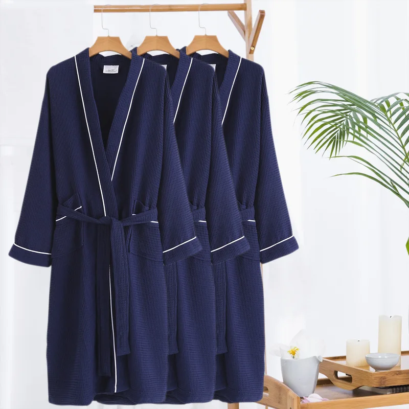 Men Waffle Bathrobe Thin Long Sleeve Women's Robes Hotel Hotel Japanese Style And Wind Bathrobe Tracksuit
Men Waffle Bathrobe Thin Long Sleeve Women's Robes Hotel Hotel Japanese Style And Wind Bathrobe Tracksuit