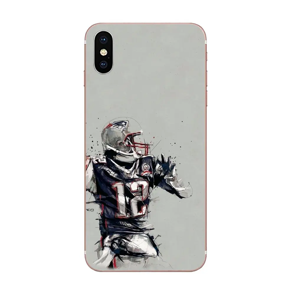 Чехол из ТПУ Tom Brady 12 Flexibles для Xiaomi Redmi Note 2 3 3S 4 4A 4X 5 5A 6 6A Pro Plus | Мобильные телефоны и