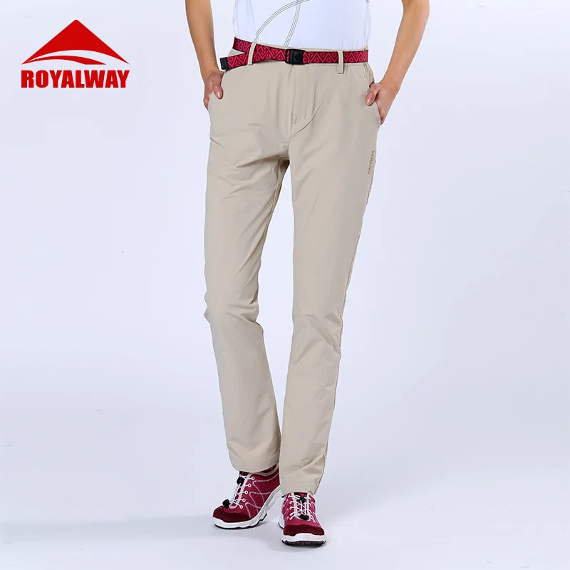 ROYALWAY Camping Hiking Pants Women Quick Drying Slim Fit Elastic Trousers Spring Summer Unlined Pants
ROYALWAY Camping Hiking Pants Women Quick Drying Slim Fit Elastic Trousers Spring Summer Unlined Pants