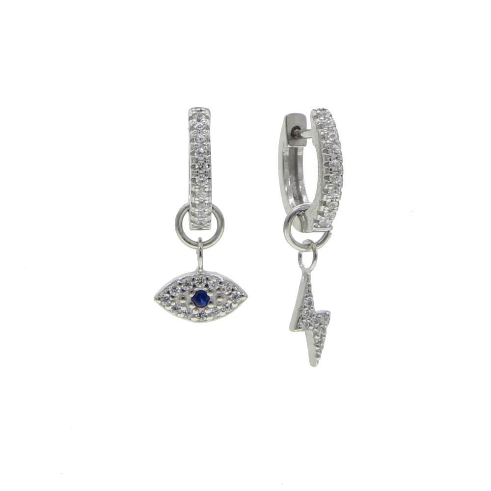 Evil Eye Dangle Drop Earring Dainty Jewlery White 2022 100% 925 Sterling Silver for Women Wediing Gift CZ 3 Color Crystal 
Evil Eye Dangle Drop Earring Dainty Jewlery White 2022 100% 925 Sterling Silver for Women Wediing Gift CZ 3 Color Crystal