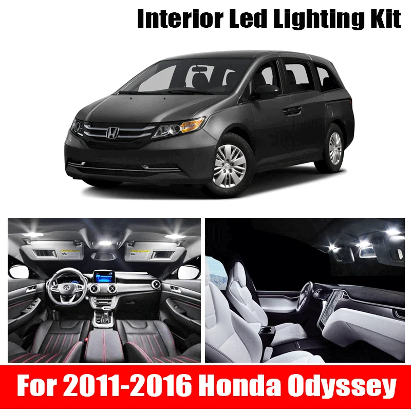 17pcs White Bulb LED Car Light Interior Kit For 2011-2016 Honda Odyssey Map Dome Trunk Glove Box Lamp
17pcs White Bulb LED Car Light Interior Kit For 2011-2016 Honda Odyssey Map Dome Trunk Glove Box Lamp