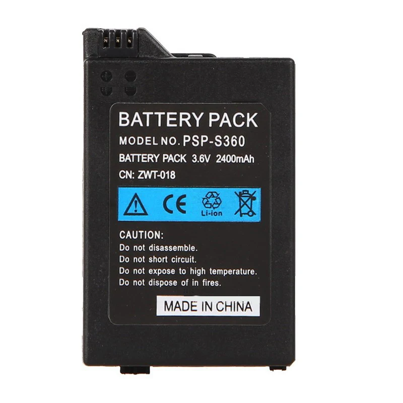 Сменный аккумулятор для Sony PlayStation PSP 2400 2000 PSP2000 PSP3000 2 шт. 3000 мАч портативные батареи