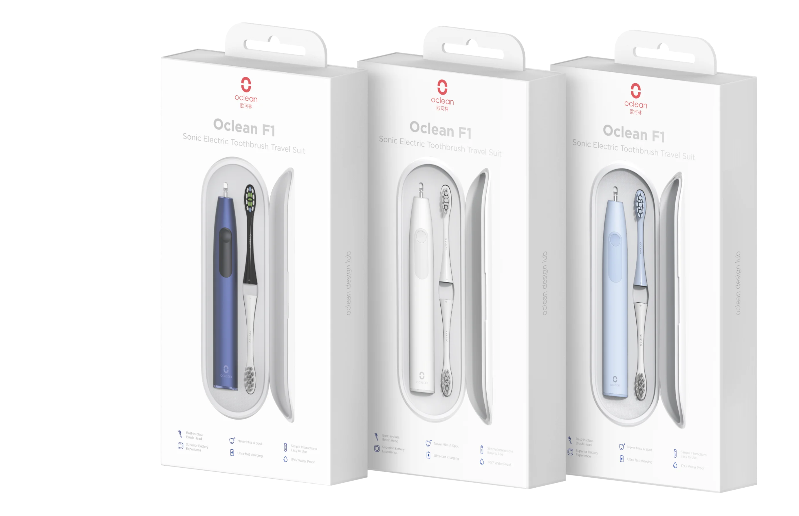 Global Version Oclean F1 Sonic Electric Toothbrush IPX7 Waterproof Smart Fast Charging Three Brushing Modes for Adult 
Global Version Oclean F1 Sonic Electric Toothbrush IPX7 Waterproof Smart Fast Charging Three Brushing Modes for Adult