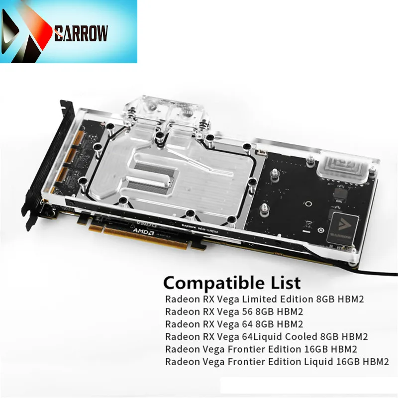 Кулер для воды с процессором Radeon Vega Frontier Edition 16G, для Radeon RX Vega 64, 8 Гб
Кулер для воды с процессором Radeon Vega Frontier Edition 16G, для Radeon RX Vega 64, 8 Гб
