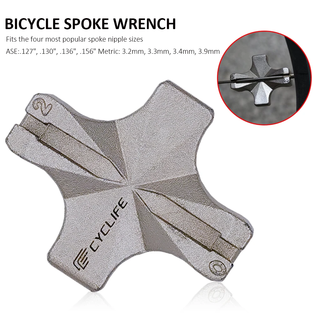 Mini Bicycle Spoke Wrench Steel Bike Wheel Rim Spanner Bicycle Spoke Nipple Key Adjuster Repair Tools Bike Accessories
Mini Bicycle Spoke Wrench Steel Bike Wheel Rim Spanner Bicycle Spoke Nipple Key Adjuster Repair Tools Bike Accessories