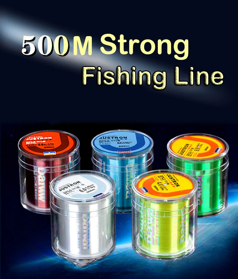 Hot Sale 500m Fishing Line Super Strong Japan Monofilament Nylon 2-32LB Test Carbon Fiber Fishing Line Suitable for Fishing Reel
Hot Sale 500m Fishing Line Super Strong Japan Monofilament Nylon 2-32LB Test Carbon Fiber Fishing Line Suitable for Fishing Reel