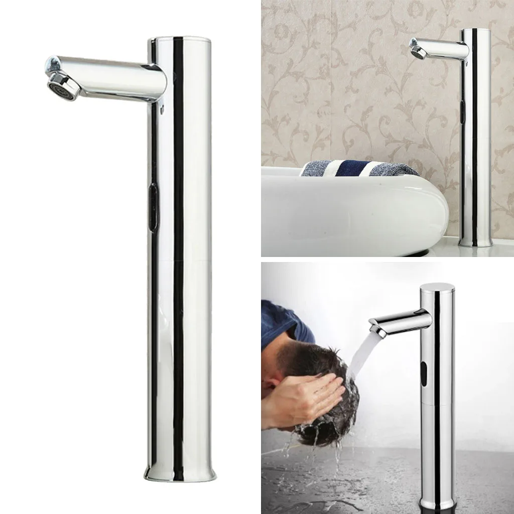 Automatic Electronic Sensor Touchless Faucet Hands Free Basin Sink Tap G1/2'' US Plug
Automatic Electronic Sensor Touchless Faucet Hands Free Basin Sink Tap G1/2'' US Plug