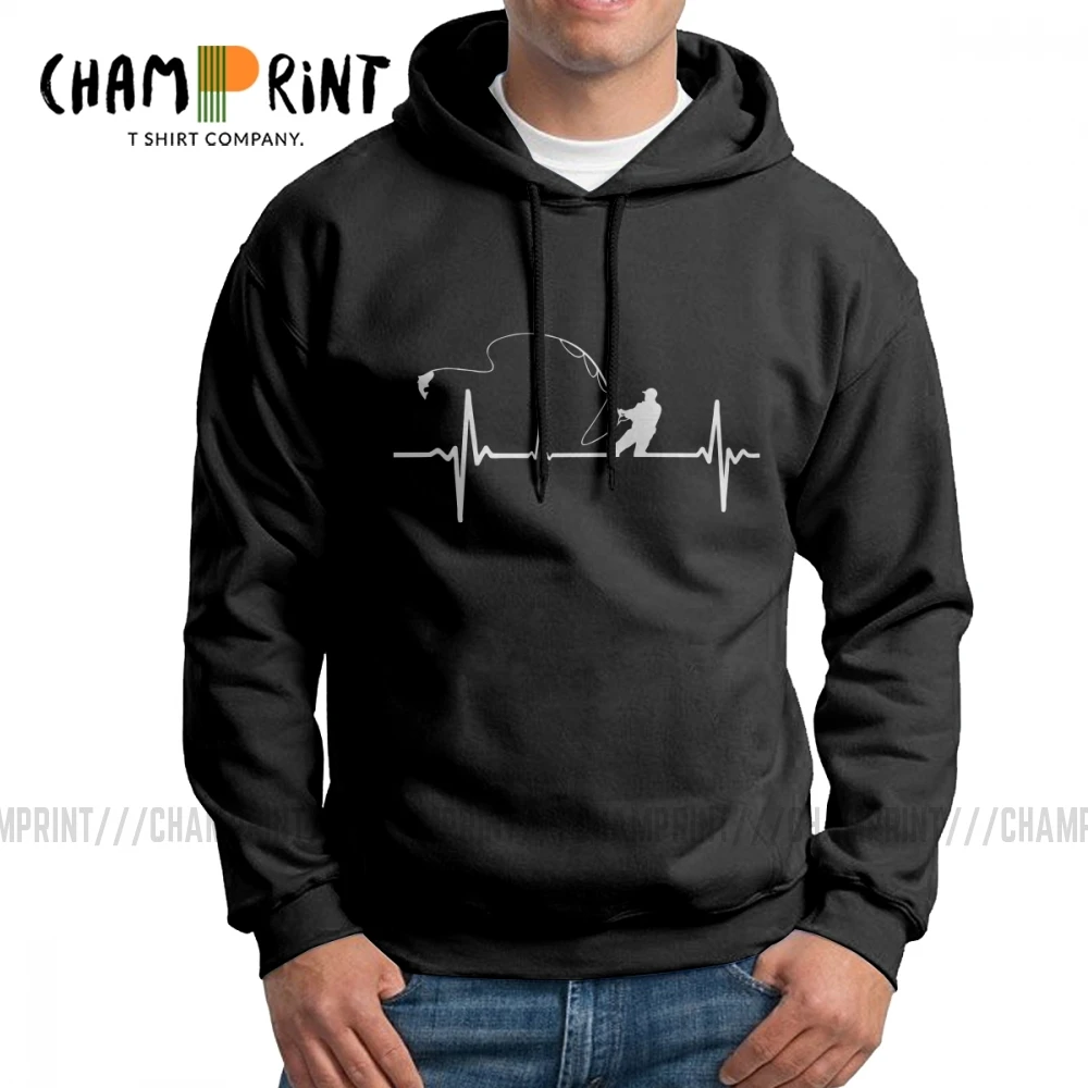 Men Fishing Heartbeat Hoodies Classic Fit 100% Cotton Fishermen Fisher Gear Hooded Sweatshirt Casual Pullovers 
Men Fishing Heartbeat Hoodies Classic Fit 100% Cotton Fishermen Fisher Gear Hooded Sweatshirt Casual Pullovers