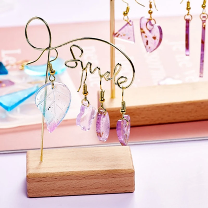 1 Set Crystal Epoxy Resin Mold Earrings Pendant DIY Craft Jewelry Silicone Mould N0HE
1 Set Crystal Epoxy Resin Mold Earrings Pendant DIY Craft Jewelry Silicone Mould N0HE