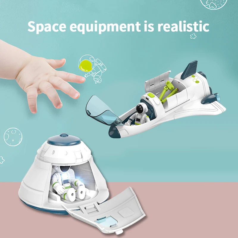 Diecast Space Shuttle Plane Pull back Model with Sound Light Display Stand Toy used for collection as gift to friends or family
Diecast Space Shuttle Plane Pull back Model with Sound Light Display Stand Toy used for collection as gift to friends or family