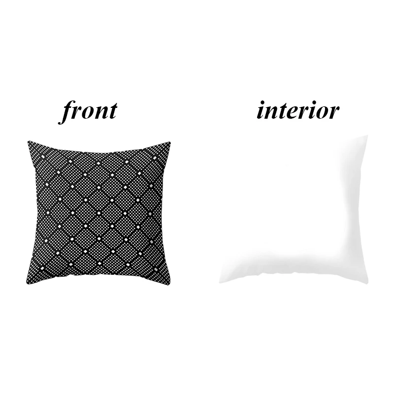 Modern Black White Pillowcase Geometry Pillow Case Abstract Striped Dotted Grid Geometric Art Pillow Cases Cushion Cover 45X45CM
Modern Black White Pillowcase Geometry Pillow Case Abstract Striped Dotted Grid Geometric Art Pillow Cases Cushion Cover 45X45CM