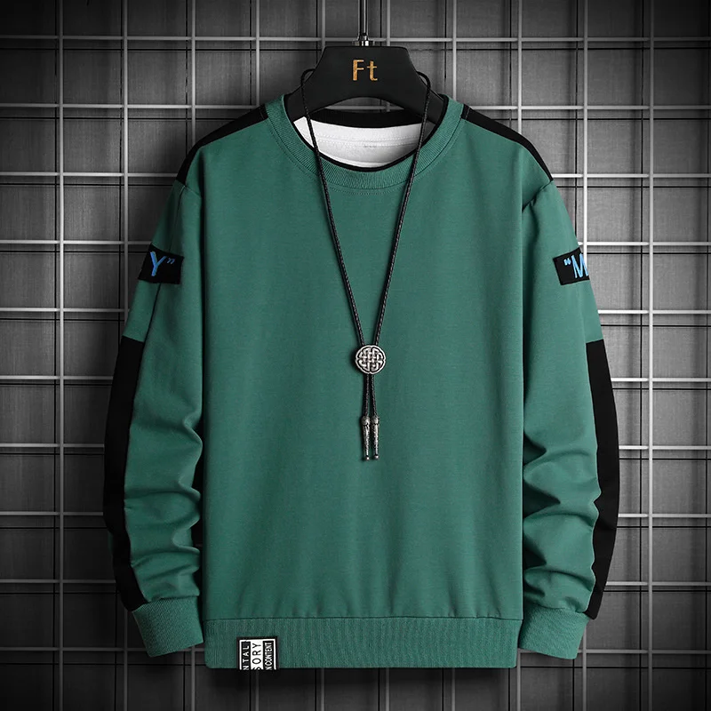 2021 Spring Fashion Brand Men's Sweater Trend Embroidery Loose Round Neck Long Sleeve T-shirt Men's Jacket
2021 Spring Fashion Brand Men's Sweater Trend Embroidery Loose Round Neck Long Sleeve T-shirt Men's Jacket