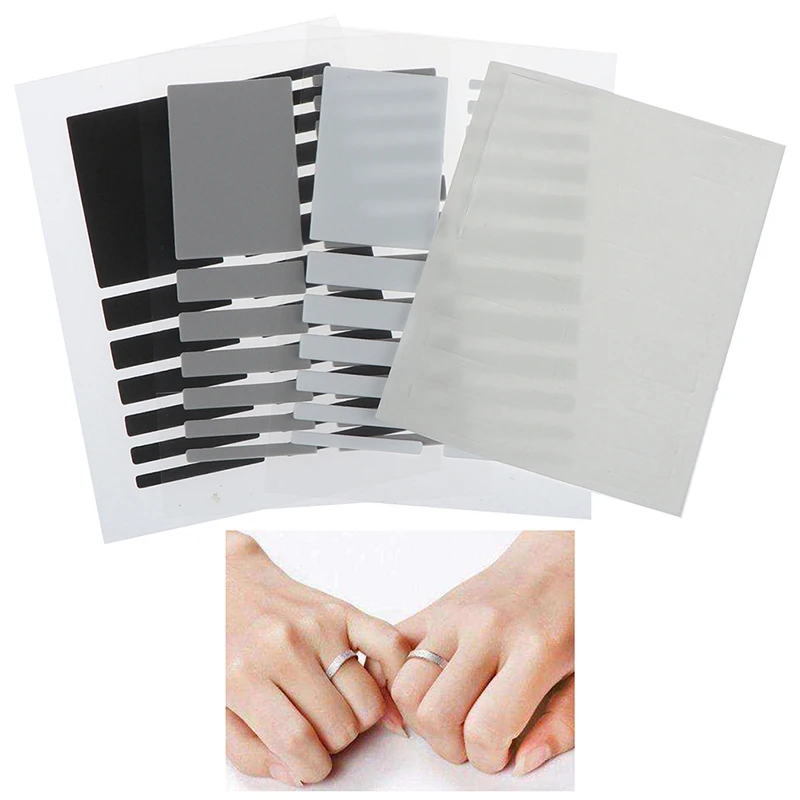 1Set Invisible Tighteners Reducer Resizing Tools Adjuster Pad Ring Size Adjuster Set
1Set Invisible Tighteners Reducer Resizing Tools Adjuster Pad Ring Size Adjuster Set