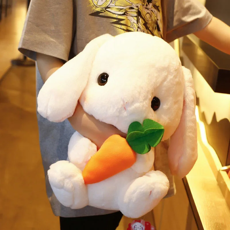 Plush toys long ears rabbit radish little white rabbit doll pillow large lovely doll doll birthday gift Christmas gift
Plush toys long ears rabbit radish little white rabbit doll pillow large lovely doll doll birthday gift Christmas gift