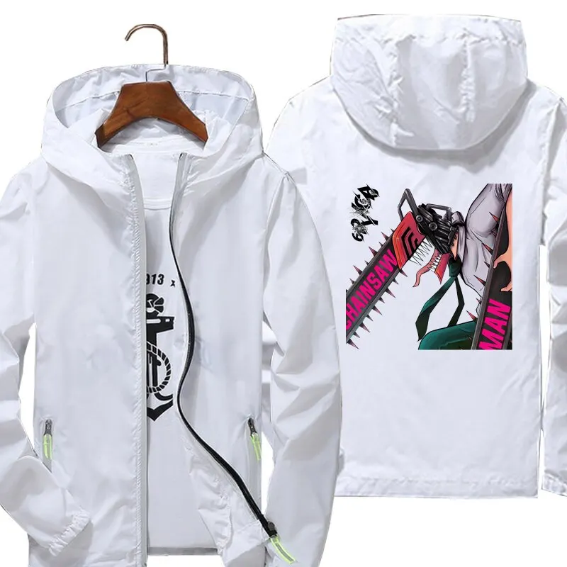 2021 Men's coat chainsaw man printing Windbreak jacket Reflective Skin Sun Spring Autumn brand jacket 
2021 Men's coat chainsaw man printing Windbreak jacket Reflective Skin Sun Spring Autumn brand jacket