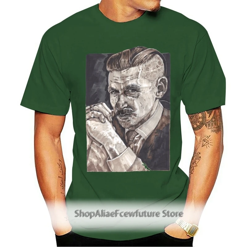 Printed Men T Shirt Cotton O Neck Tshirts Arthur Shelby Peaky Illustration Short Sleeve Women T Shirt
Printed Men T Shirt Cotton O Neck Tshirts Arthur Shelby Peaky Illustration Short Sleeve Women T Shirt