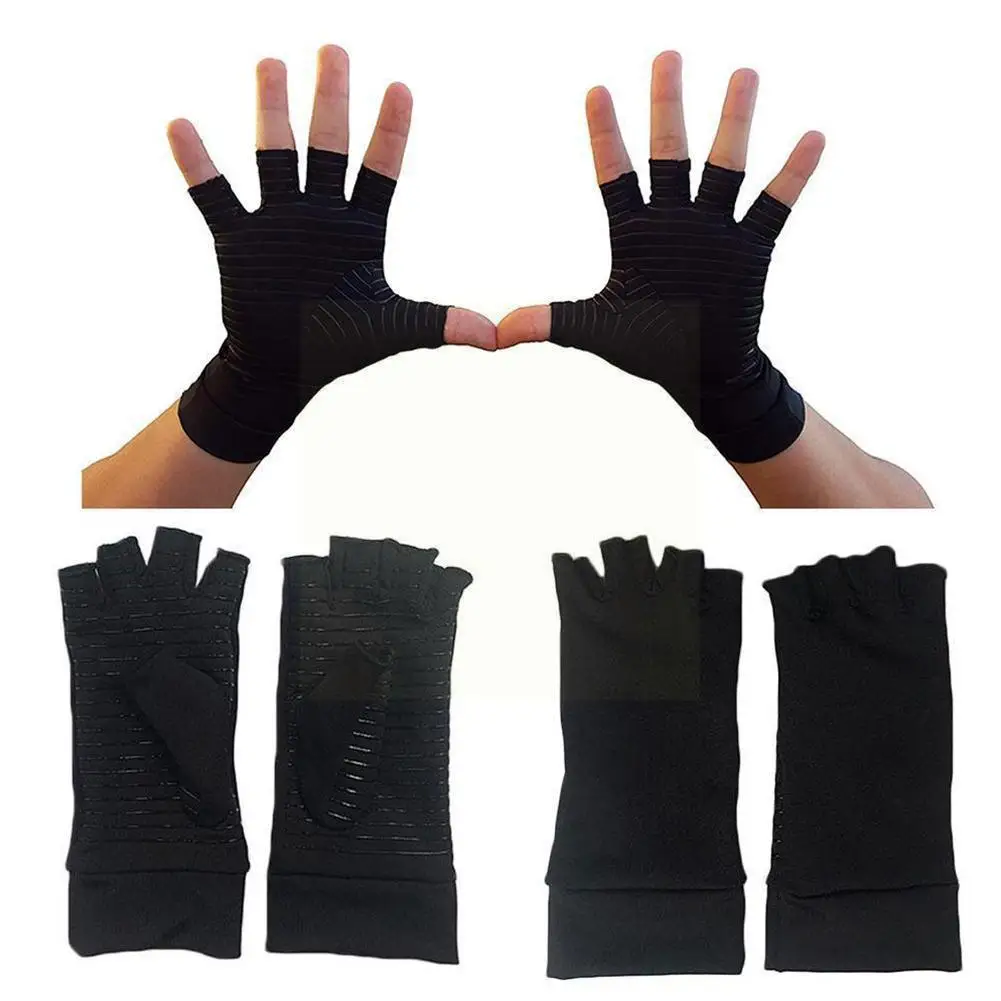 Компрессионные перчатки для мужчин и женщин, эластичные закрытые перчатки с полупальцами для тренировок, спорта, реабилитации, искусственн... 
Компрессионные перчатки для мужчин и женщин, эластичные закрытые перчатки с полупальцами для тренировок, спорта, реабилитации, искусственн...