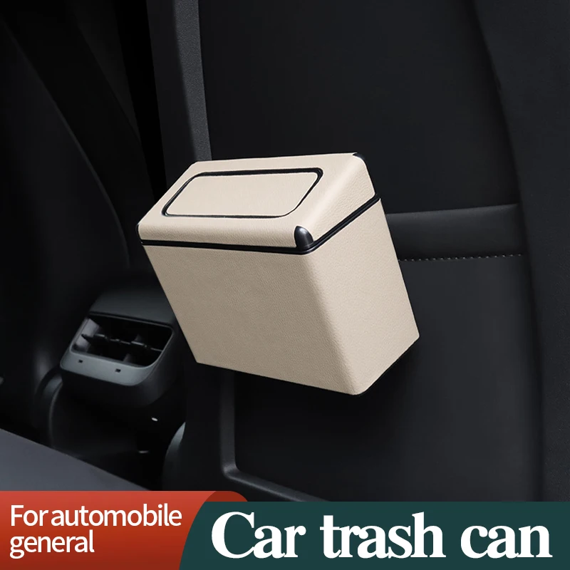 Hanging Car Trash Can For Automobile General Vehicle Garbage Dust Case Storage Box ABS Pressing Bin Interior Accessories 
Hanging Car Trash Can For Automobile General Vehicle Garbage Dust Case Storage Box ABS Pressing Bin Interior Accessories