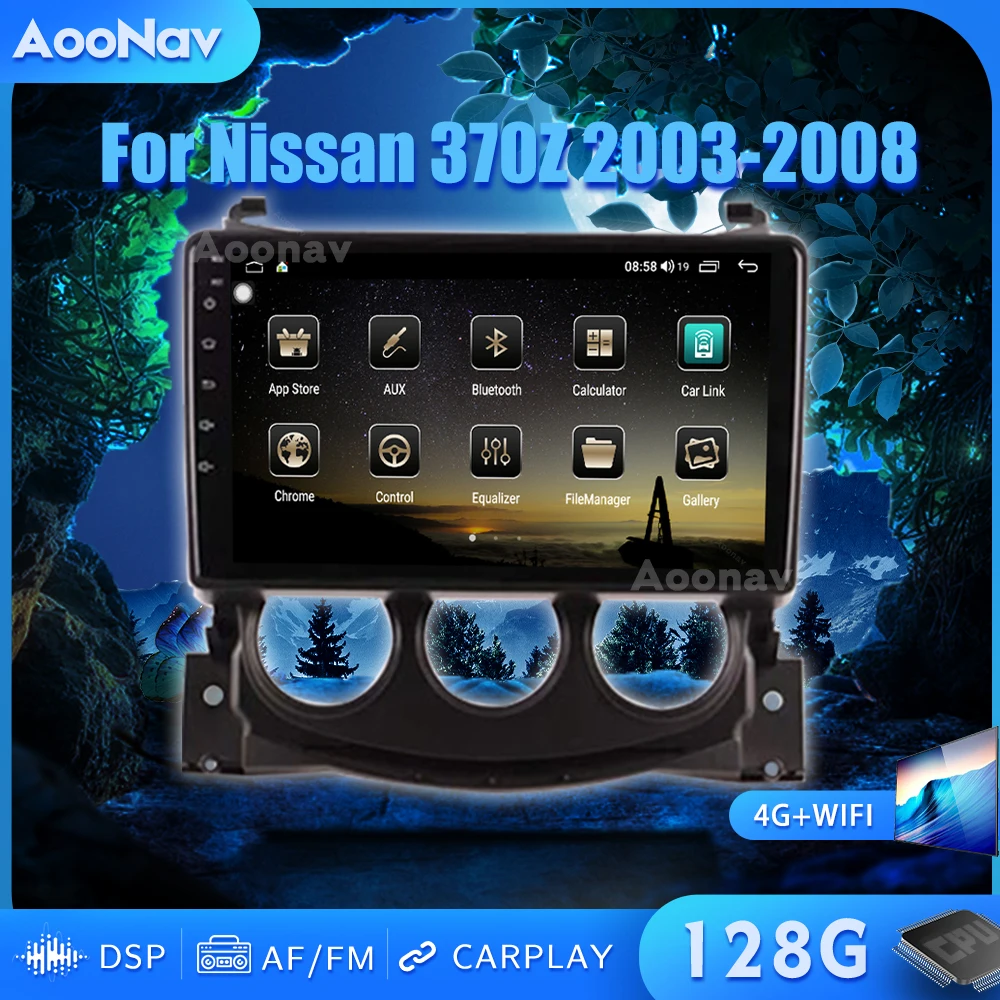 Автомагнитола 2DIN, 128 ГБ, Android для Nissan 370Z 2003-2008, автомобильный мультимедийный плеер, стереоприемник, GPS-навигатор, головное устройство
Автомагнитола 2DIN, 128 ГБ, Android для Nissan 370Z 2003-2008, автомобильный мультимедийный плеер, стереоприемник, GPS-навигатор, головное устройство