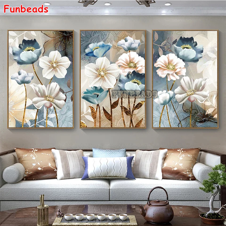 DIY Diamond Painting Modern Abstract Blue Golden Flower Diamond Full Drill Square/round Cross Stitch Handmade Hobby 3pcs GG6470
DIY Diamond Painting Modern Abstract Blue Golden Flower Diamond Full Drill Square/round Cross Stitch Handmade Hobby 3pcs GG6470