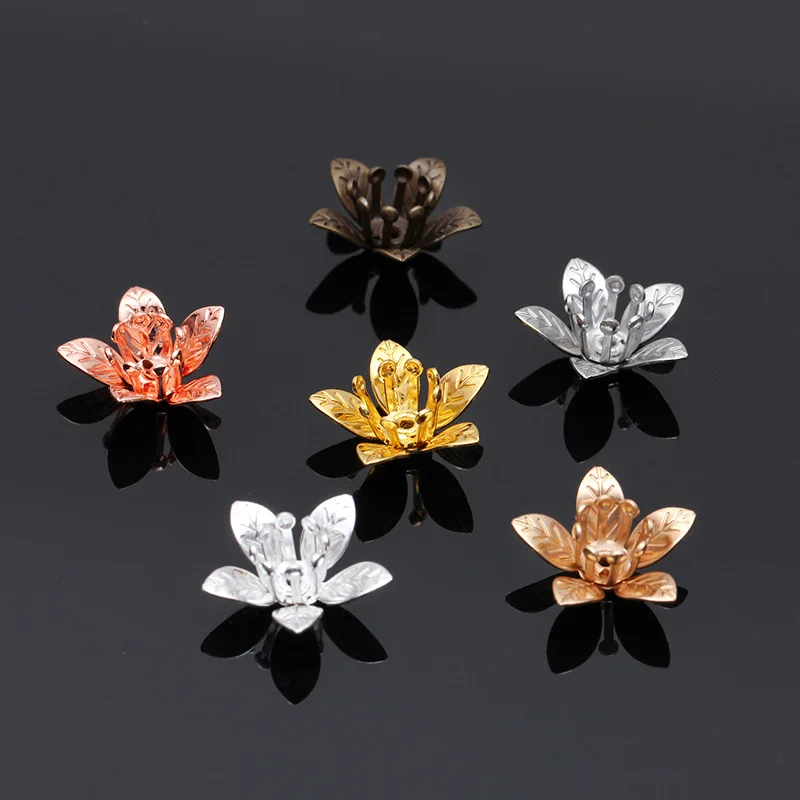 20pcs 12*7mm Flower Beads Caps Vintage Copper Blank Setting Filigree Wraps Charm Pendants for Jewelry Making Handmade Craft DIY
20pcs 12*7mm Flower Beads Caps Vintage Copper Blank Setting Filigree Wraps Charm Pendants for Jewelry Making Handmade Craft DIY
