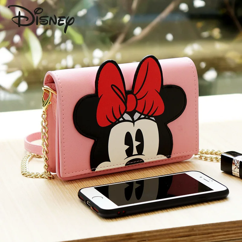 Disney Genuine Minnie Lady Shoulder Bag PU Magnetic Buckle High Quality Large Capacity Mobile Phone Bag Lady Messenger Bag
Disney Genuine Minnie Lady Shoulder Bag PU Magnetic Buckle High Quality Large Capacity Mobile Phone Bag Lady Messenger Bag