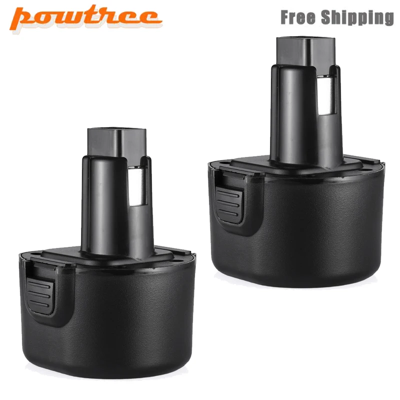 Powtree 3500mAh NI-MH Rechargeable Battery For Black&Decker 9.6V PS120 Battery PS120 PS310 PS3350 CD9600 CD9602K Batteries
Powtree 3500mAh NI-MH Rechargeable Battery For Black&Decker 9.6V PS120 Battery PS120 PS310 PS3350 CD9600 CD9602K Batteries