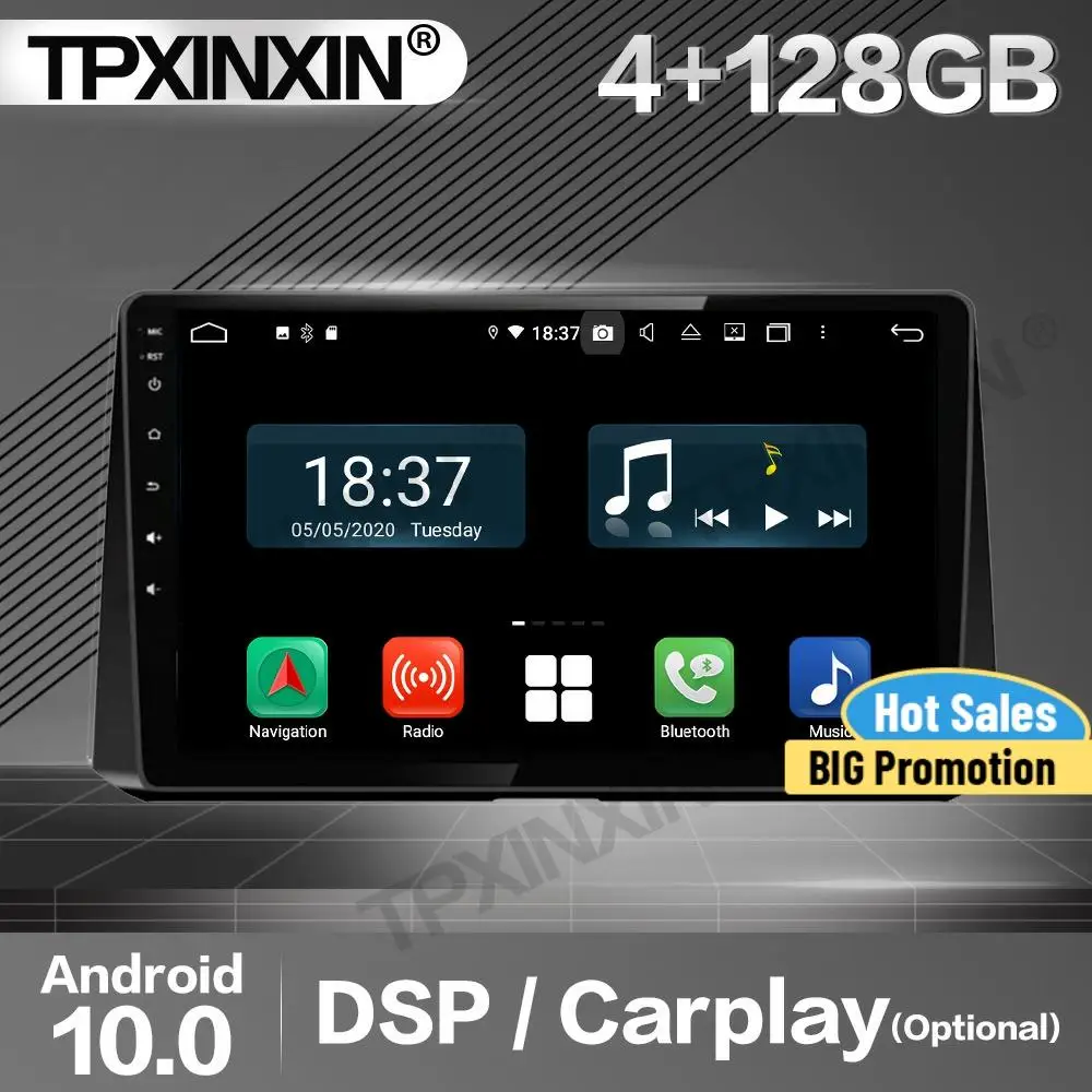 128G Carplay Car Radio 2 Din Stereo Receiver Android For Toyota Corolla 2019 DSP GPS Navigation Player Audio Recorder Head Unit
128G Carplay Car Radio 2 Din Stereo Receiver Android For Toyota Corolla 2019 DSP GPS Navigation Player Audio Recorder Head Unit