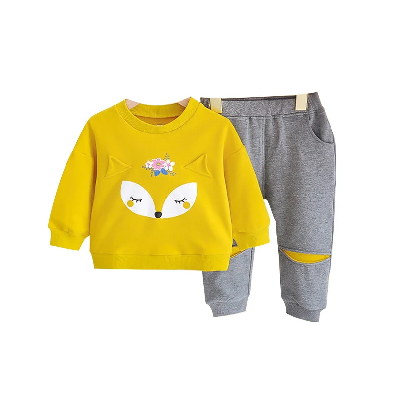 Children Clothing Sets Baby Girls Clothes Suit Long Sleeve Hooded Casual Tracksuit Suits Toddler Girls Clothes Kawaii 2021 Autum
Children Clothing Sets Baby Girls Clothes Suit Long Sleeve Hooded Casual Tracksuit Suits Toddler Girls Clothes Kawaii 2021 Autum