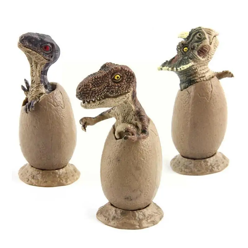3pcs/set Half Hatched Dinosaur Egg Model With Bases Hatching Growing Egg Figure Dinosaur Dinosaur Toys Education Children A Z1H0
3pcs/set Half Hatched Dinosaur Egg Model With Bases Hatching Growing Egg Figure Dinosaur Dinosaur Toys Education Children A Z1H0