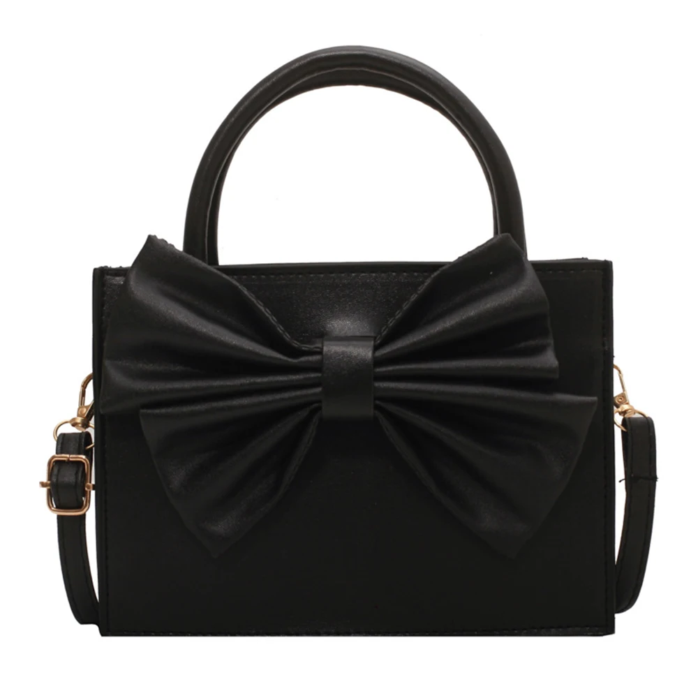 Fashion Bow Decoration Women Handbags New Style Shoulder Bags Texture Messenger Bags Mini Square Solid Color Casual Bags
Fashion Bow Decoration Women Handbags New Style Shoulder Bags Texture Messenger Bags Mini Square Solid Color Casual Bags
