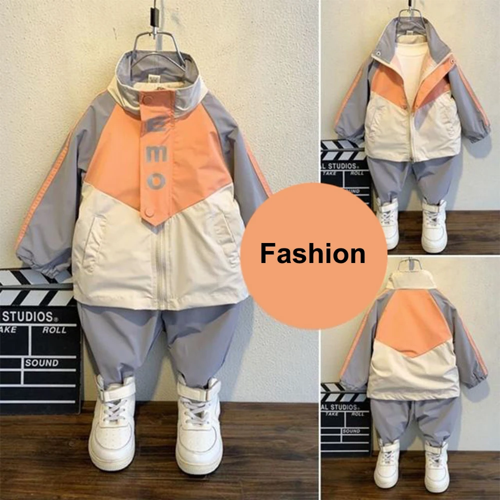 2021New Unisex Spring Autumn Long-Sleeved Orange Green Kids Two Piece Sports and Leisure Suit & Boy Girl Clothing Sets Tracksuit
2021New Unisex Spring Autumn Long-Sleeved Orange Green Kids Two Piece Sports and Leisure Suit & Boy Girl Clothing Sets Tracksuit