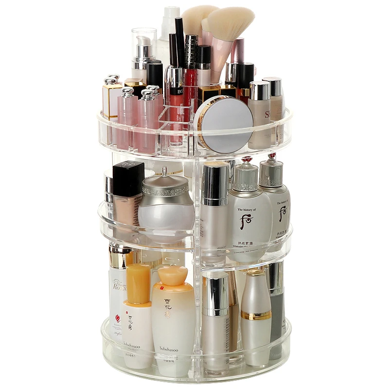 Heighten Acrylic Rotating Cosmetic Organizer Holder Dresser Bathroom MultiFunction Storage Stand Display shelf
Heighten Acrylic Rotating Cosmetic Organizer Holder Dresser Bathroom MultiFunction Storage Stand Display shelf