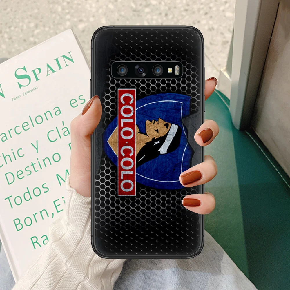 Club Social y Deportivo Colo Colo Phone case For Samsung Galaxy S 10 20 3 4 5 6 7 8 9 Plus E Lite Uitra black cell cover soft
Club Social y Deportivo Colo Colo Phone case For Samsung Galaxy S 10 20 3 4 5 6 7 8 9 Plus E Lite Uitra black cell cover soft