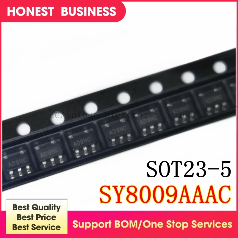 100 шт. SY8009AAAC SY8009A SY8009 SOT23-5 СОТ-23 1.5A ADJ DC-DC понижающий стабилизатор
100 шт. SY8009AAAC SY8009A SY8009 SOT23-5 СОТ-23 1.5A ADJ DC-DC понижающий стабилизатор