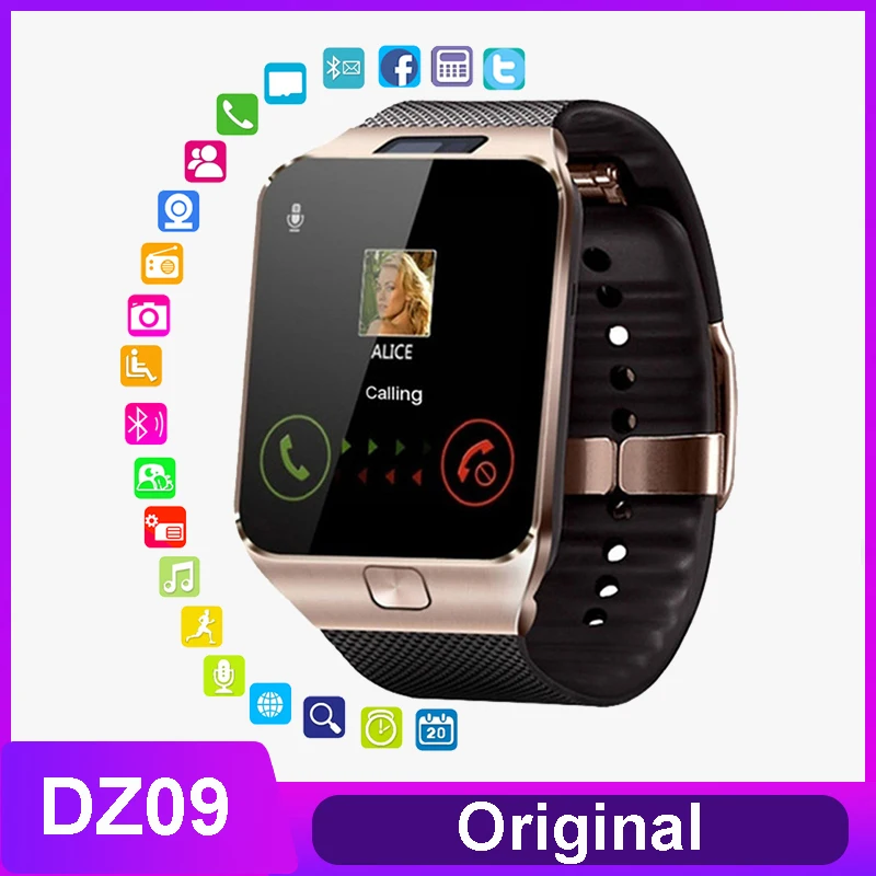 2019 Digital Watch Bracelet Bluetooth Compatible DZ09 Smart Watch SIM Card Fitness Tracker Reloj With Camera IOS Android Phones
2019 Digital Watch Bracelet Bluetooth Compatible DZ09 Smart Watch SIM Card Fitness Tracker Reloj With Camera IOS Android Phones