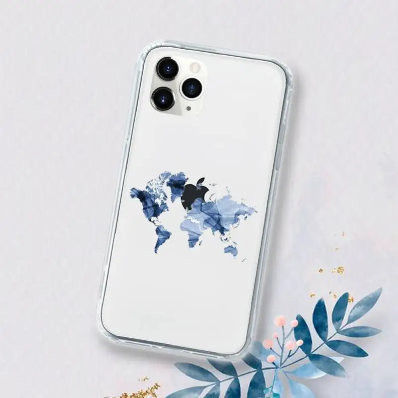 World Map Travel Phone Case Transparent for iPhone 11 12 mini pro XS MAX 6 6S 8 7 Plus X 5S SE 2020 XR
World Map Travel Phone Case Transparent for iPhone 11 12 mini pro XS MAX 6 6S 8 7 Plus X 5S SE 2020 XR
