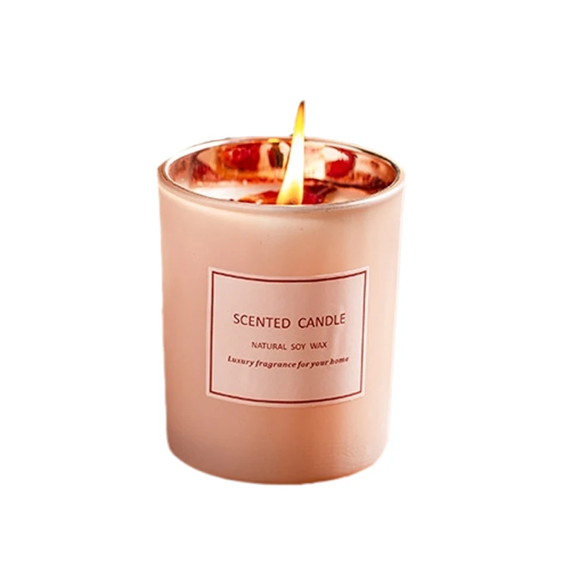 Korea Candles Pink Cup Soy Wax Rose Dried Flower Scented Candles Wedding Candles For Decor Kaarsen Bougies Home Decoration
Korea Candles Pink Cup Soy Wax Rose Dried Flower Scented Candles Wedding Candles For Decor Kaarsen Bougies Home Decoration