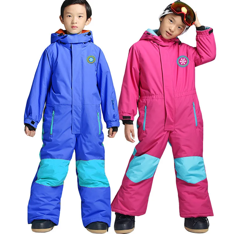 Детский лыжный костюм детский брендовый ветрозащитный водонепроницаемый