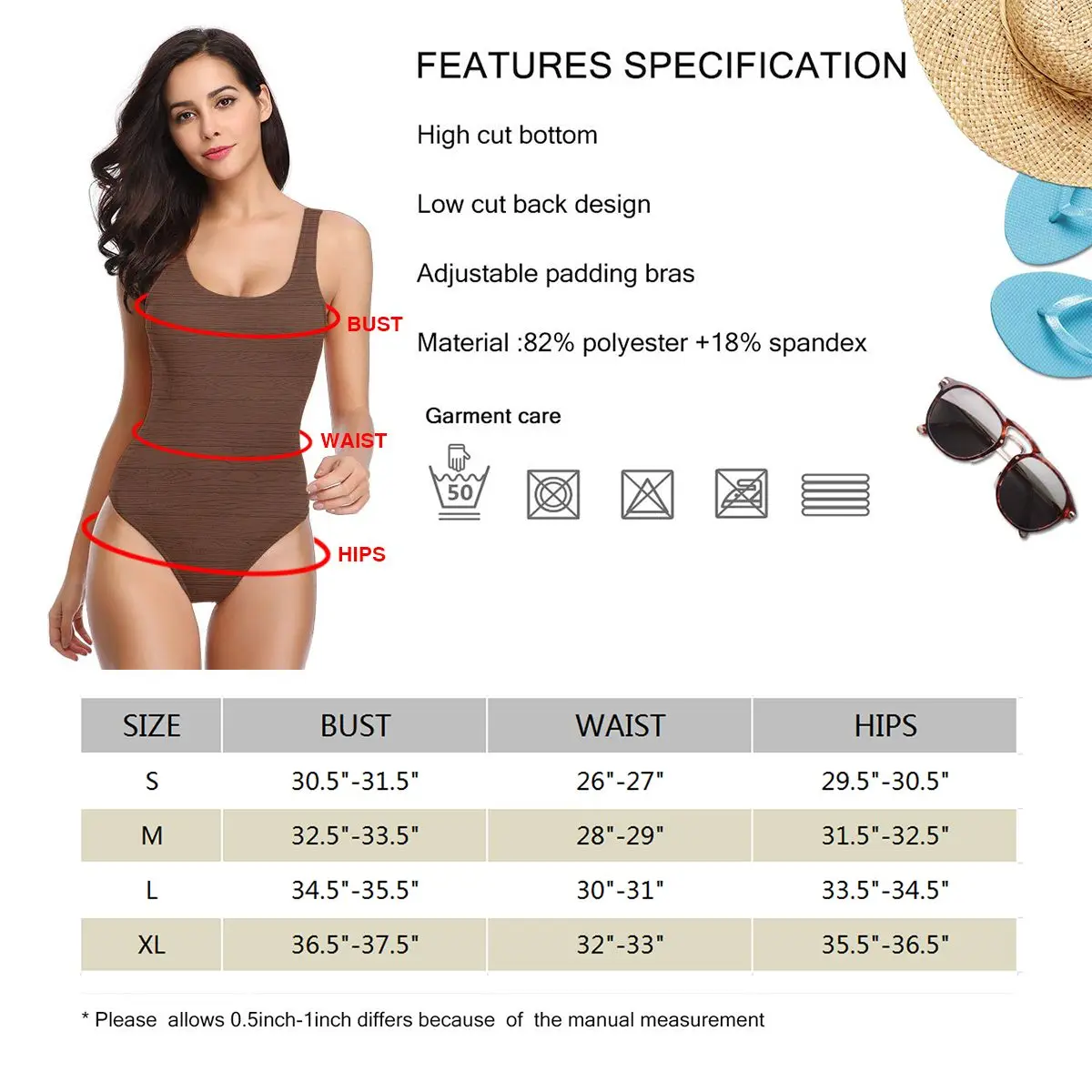 Sedona Redwood Pattern Women One-Piece Swimsuit High Cut Low Back Backless Swimwear Women
Sedona Redwood Pattern Women One-Piece Swimsuit High Cut Low Back Backless Swimwear Women