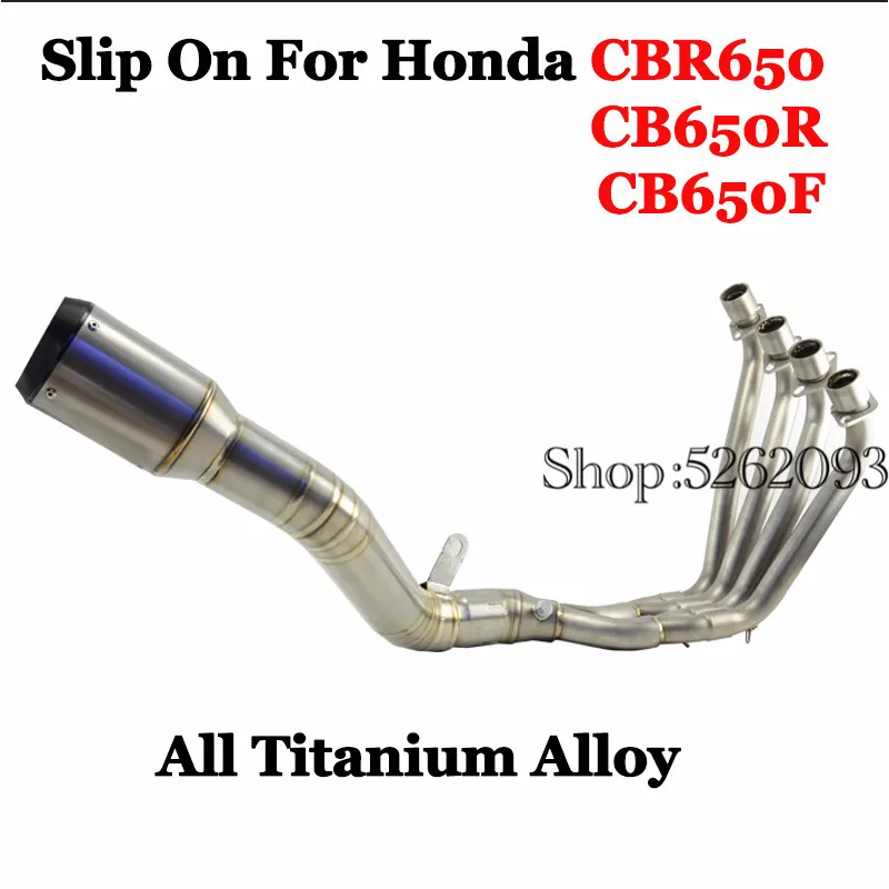 Slip On For Honda CB650F CBR650F CBR650 2014-2018 17 Full Motorcycle Exhaust systems Pipe Front Row Side Tntact
Slip On For Honda CB650F CBR650F CBR650 2014-2018 17 Full Motorcycle Exhaust systems Pipe Front Row Side Tntact