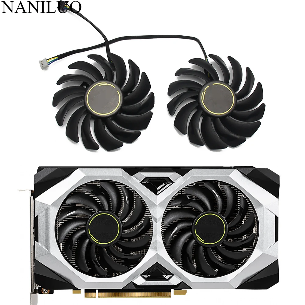 

PLD09210S12HH 4Pin Graphics card fan RTX2080 RTX2070 For MSI GEFORCE RTX 2060 2070 2080 SUPER VENTUS Graphics Card Cooling Fans