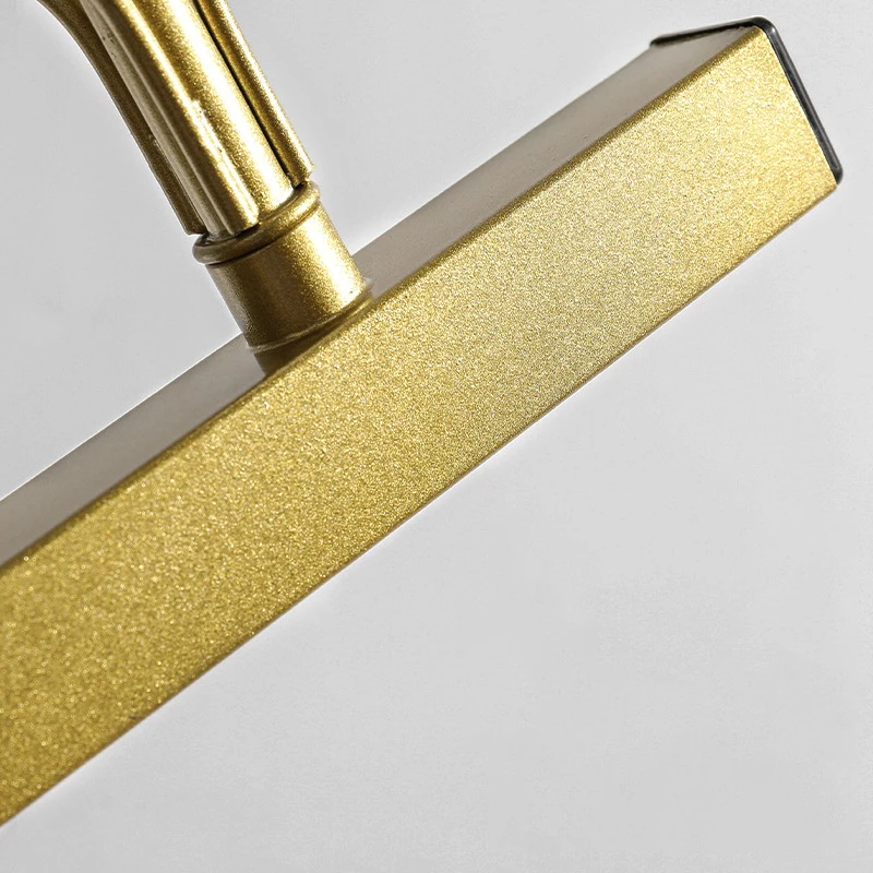 Современная длинная люстра Kobuc светодиодный потолочный светильник с золотыми